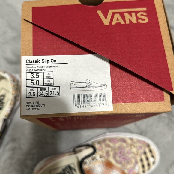 VANS slip on meadow patchwork shoes - Picture 5 of 5